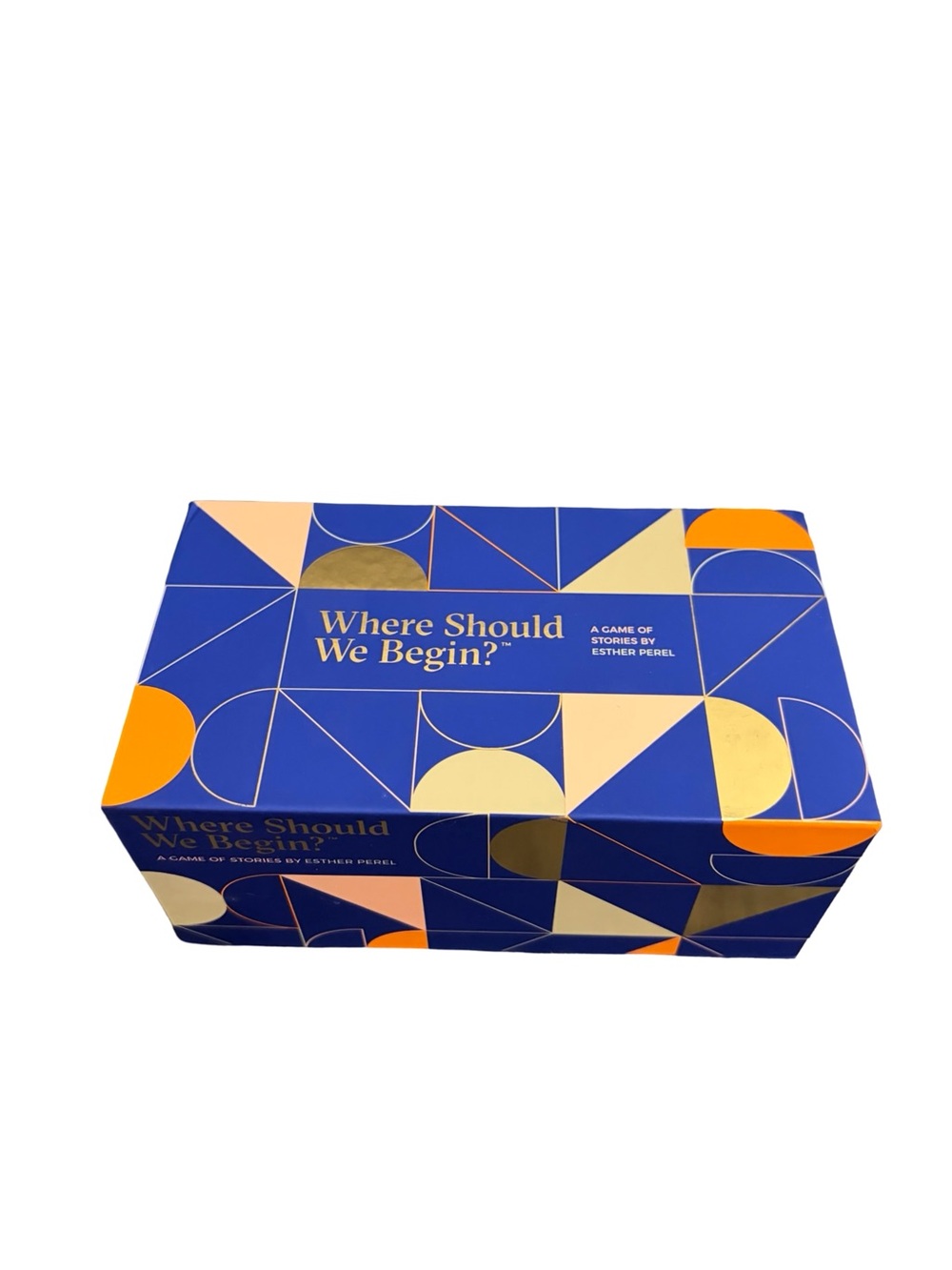 Where Should We Begin? A Game of Stories by Esther Perel Card Game Dice Game